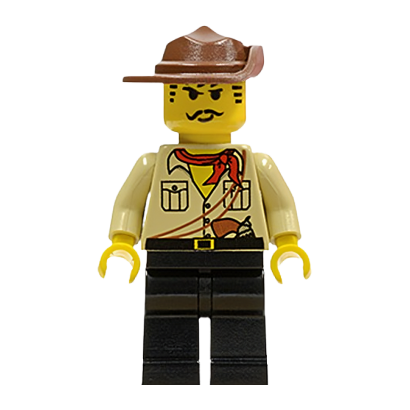 Фігурка Lego Adventurers Johnny Thunder Desert Adventure adv010 Б/У - Retromagaz