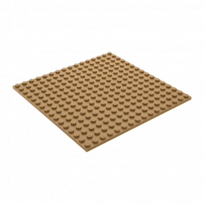 Пластина Lego Обычная 16 x 16 91405 4613196 Dark Tan Б/У - Retromagaz