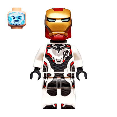 Фигурка Lego Marvel Iron Man White Jumpsuit Super Heroes sh0575 Б/У - Retromagaz