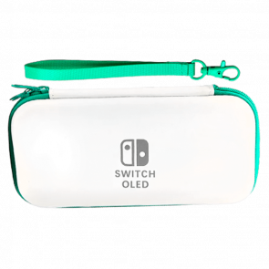 Чехол Твердый RMC Switch OLED Model Green White Новый