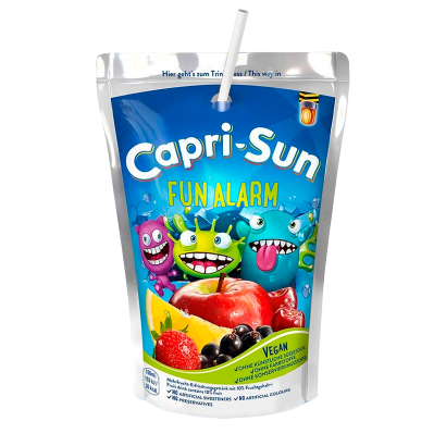 Напиток Соковый Capri-Sun Fun Monster Alarm 200ml - Retromagaz