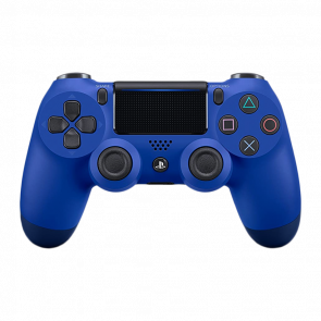 Геймпад Беспроводной Sony PlayStation 4 DualShock 4 Version 2 Blue Б/У - Retromagaz