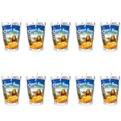 Набор Напиток Соковый Capri-Sun Safari Fruits 200ml 10шт - Retromagaz