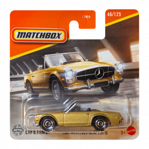 Машинка Велике Місто Matchbox 1963 Mercedes-Benz 230 SL Showroom 1:64 JBR79/JBP22 Gold