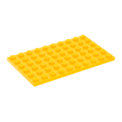 Пластина Lego Обычная 6 x 10 3033 303324 Yellow 4шт Б/У - Retromagaz