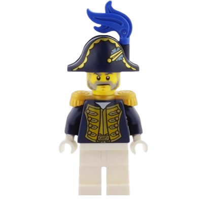 Фігурка Lego Pirates Bluecoat Governor Adventure pi156 Б/У - Retromagaz