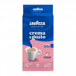 Кофе Молотый Lavazza Crema e Gusto Dolce Оригинал 250g - Retromagaz