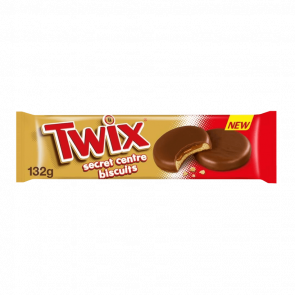 Печенье Twix Secret Centre Biscuits с Карамелью 132g