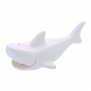 Фігурка Lego Вода Shark with Gills Animals 14518c01 White Б/У