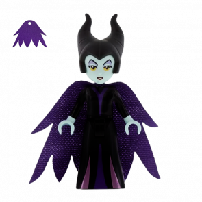 Фігурка Lego Disney Maleficent Mini Doll Lavender Eye Shadow Friends dp046 Б/У - Retromagaz