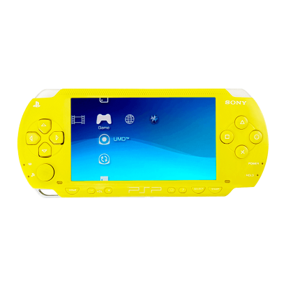 Консоль Sony PlayStation Portable PSP-1ххх Yellow Б/У - Retromagaz