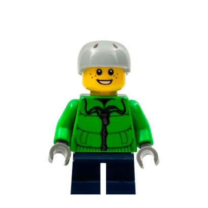 Фігурка Lego People 973pb0946 Winter Jacket Zipper City cty0336 Б/У - Retromagaz