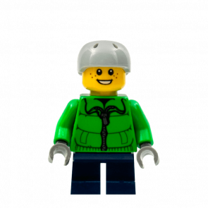 Фигурка Lego People 973pb0946 Winter Jacket Zipper City cty0336 Б/У