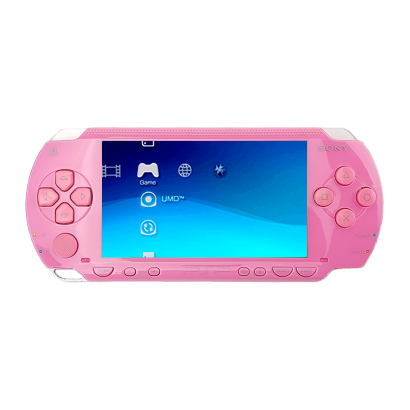 Консоль Sony PlayStation Portable PSP-1ххх Модифицированная 32GB Pink + 5 Встроенных Игр Б/У - Retromagaz