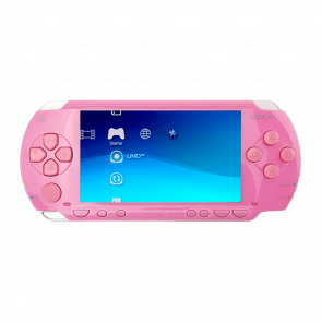 Консоль Sony PlayStation Portable PSP-1ххх Модифицированная 32GB Pink + 5 Встроенных Игр Б/У - Retromagaz