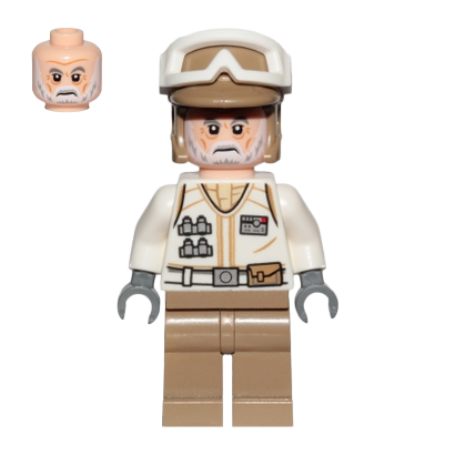 Фігурка Lego Повстанець Hoth Trooper White Uniform Star Wars sw1014 1 Б/У - Retromagaz