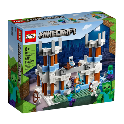 Конструктор Lego Ледяной Замок Minecraft 21186 Новый - Retromagaz