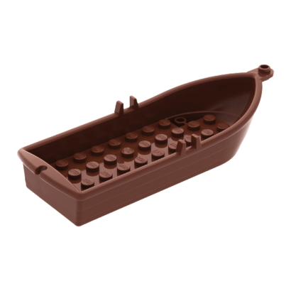 Для Судна Lego Основа Boat 14 x 5 x 2 2551 21301 4218751 4522012 6058253 6115714 Reddish Brown Б/У - Retromagaz