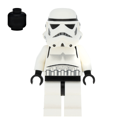 Фигурка Lego Империя Stormtrooper Black Head Star Wars sw0188 Б/У - Retromagaz