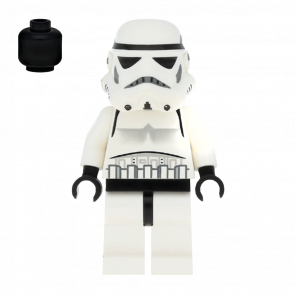 Фигурка Lego Империя Stormtrooper Black Head Star Wars sw0188 Б/У