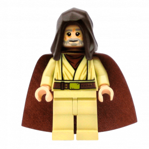 Фигурка Lego Джедай Obi-Wan Kenobi Young Old Star Wars sw1046 1 Б/У - Retromagaz