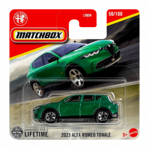 Машинка Велике Місто Matchbox 2023 Alfa Romeo Tonale Roadtrip 1:64 JFR99/HVN47 Green - Retromagaz