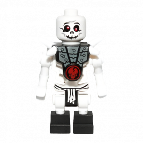 Фігурка Lego Skulkin Bonezai Skulkin Horizontal Grip Hands Armor Ninjago njo022 Б/У