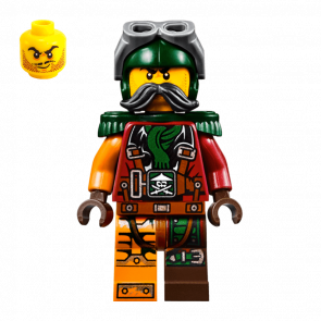 Фігурка Lego Sky Pirates Flintlocke Epaulettes Ninjago njo197 Б/У