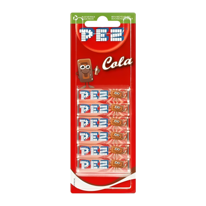 Конфеты Жевательные PEZ Cola 6 Pieces 51g - Retromagaz