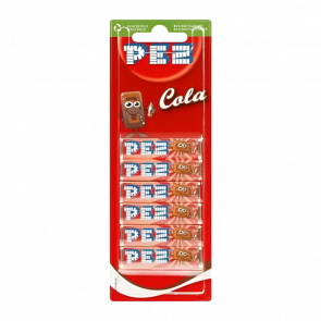 Конфеты Жевательные PEZ Cola 6 Pieces 51g - Retromagaz