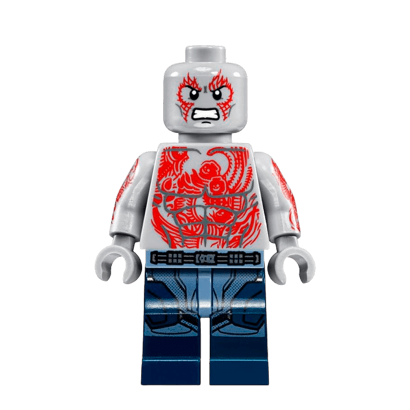 Фігурка Lego Marvel Drax Dark Blue Legs Super Heroes sh0387 1 Б/У - Retromagaz