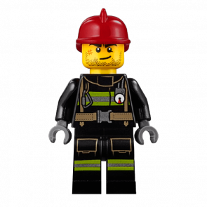 Фігурка Lego Fire 973pb1302 Reflective Stripes with Utility Belt City cty0343 Б/У