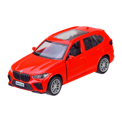 Машинка Автопром BMW X5M 1:43 Red - Retromagaz