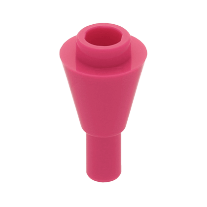 Еда Lego Ice Cream Cone 11610 6114683 Dark Pink 2шт Б/У - Retromagaz