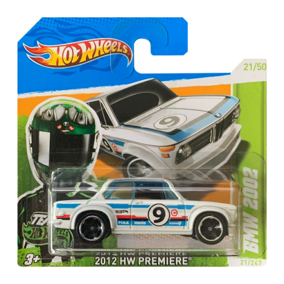 Машинка Базова Hot Wheels BMW 2002 BMW 1:64 V5601 White - Retromagaz