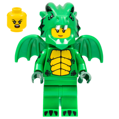 Фигурка Lego Series 23 Green Dragon Costume Collectible Minifigures col409 1 Б/У - Retromagaz