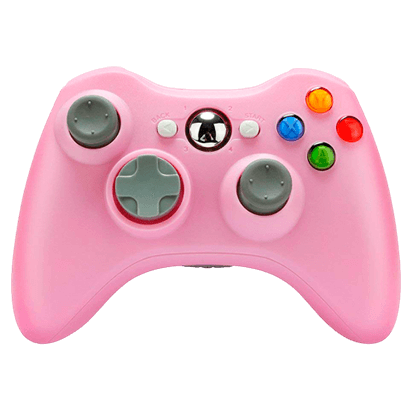 Геймпад Бездротовий Microsoft Xbox 360 Pink Б/У - Retromagaz