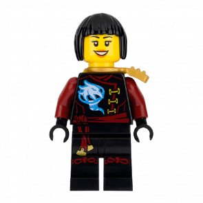 Фігурка Lego Ninja Nya Skybound Black Bob Cut Hair Ninjago njo245 Б/У - Retromagaz