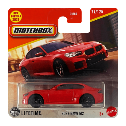 Машинка Велике Місто Matchbox 2023 BMW M2 City 1:64 JBN53 Red - Retromagaz