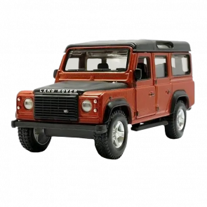 Машинка Bburago Land Rover Defender 110 1:32 Orange - Retromagaz