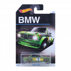 Тематическая Машинка Hot Wheels BMW 2002 BMW 1:64 DJM83 Green - Retromagaz