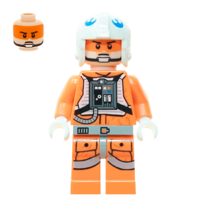 Фигурка Lego Повстанец Snowspeeder Pilot White Helmet Star Wars sw0458 Б/У - Retromagaz