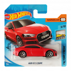 Машинка Базова Hot Wheels Audi RS 5 Coupe Factory Fresh 1:64 FYB36 Red