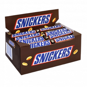 Набір Батончик Snickers з Арахісом у Молочному Шоколаді 50g 40шт - Retromagaz