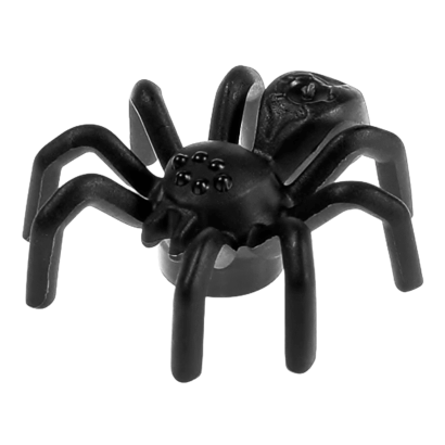 Фігурка Lego Земля Spider with Elongated Abdomen Animals 29111 1 6234806 Black 2шт Б/У - Retromagaz