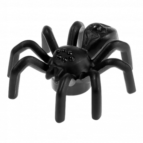 Фігурка Lego Земля Spider with Elongated Abdomen Animals 29111 1 6234806 Black 2шт Б/У