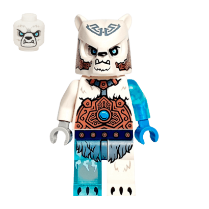 Фігурка Lego Ice Bear Tribe Icerlot Legends of Chima loc118 2 Б/У - Retromagaz