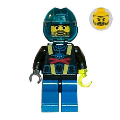 Фігурка Lego Aquazone Aquashark Hybrid Space aqu008 Б/У - Retromagaz