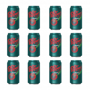 Набор Напиток Dr Pepper Cherry 330ml 12шт - Retromagaz