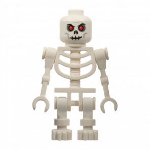 Фигурка Lego Fantasy Era Skeleton Warrior 2 White Castle cas328 Б/У